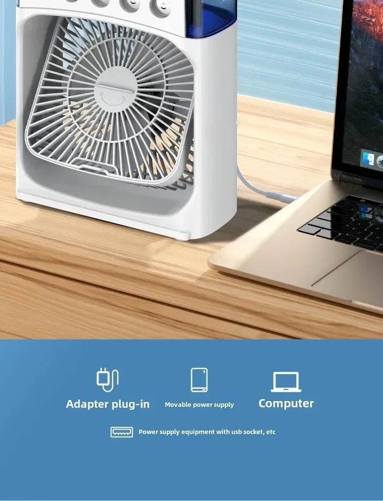 breezeCooler™ – 3-in-1 Personal Air Cooler & Humidifier Fan