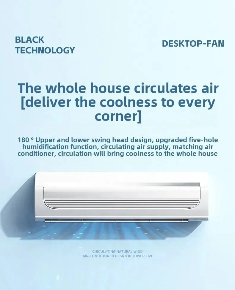 breezeCooler™ – 3-in-1 Personal Air Cooler & Humidifier Fan