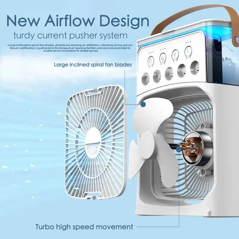 breezeCooler™ – 3-in-1 Personal Air Cooler & Humidifier Fan